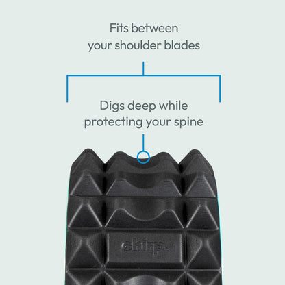Chirp Wheel XR Massage Roller for Neck & Headache Relief – Rejuvenate Body, Spinal Care & Tension Through Thumb Pressure Release | High-Density Foam for Physical Therapy, 500lbs Capacity, 4" Mint