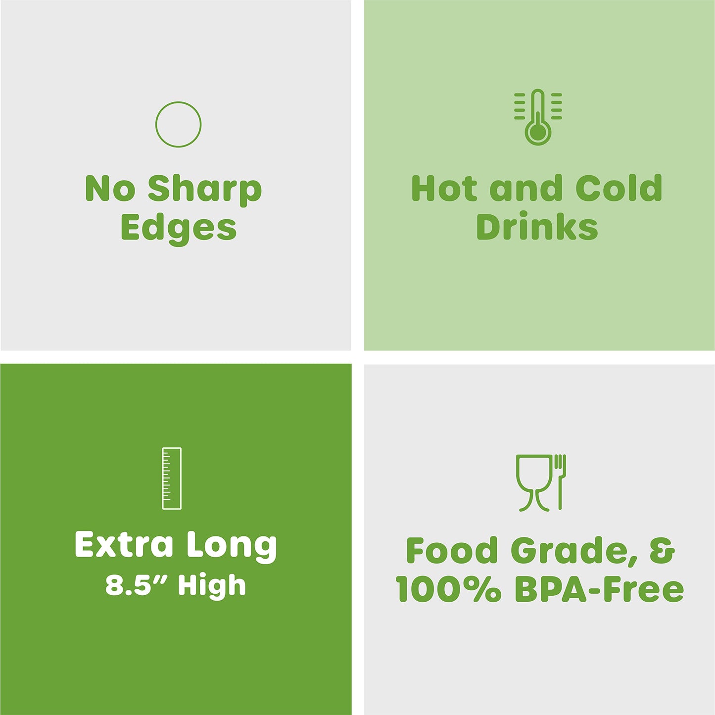 Comfy Package Jumbo Smoothie Boba Straws [200 Pack] Assorted Colors