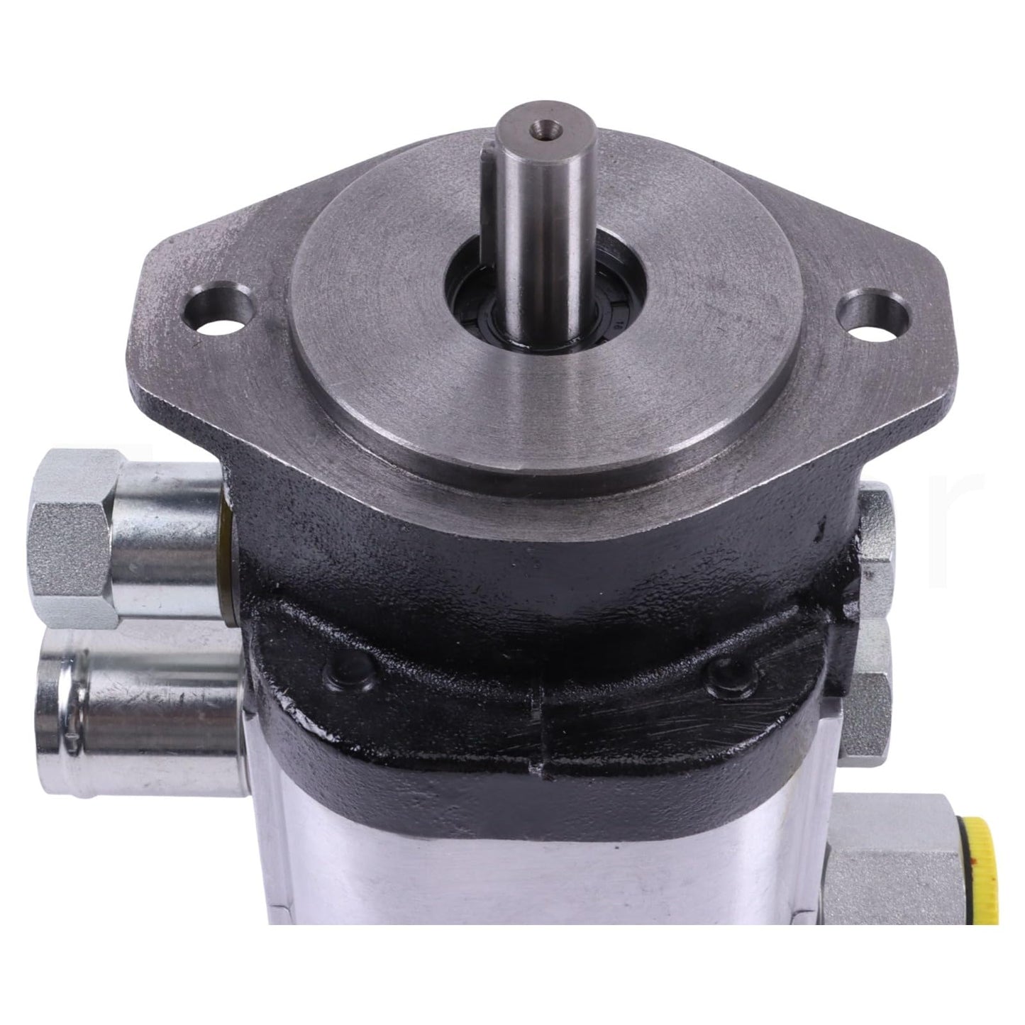 Zachager 22 GPM Two-Stage Wood Splitter Pump—3000 PSI High/Low Hydraulic Gear Pump—3600 rpm, NPT 3/4” Outlet, NPT 1” Inlet, 5/8” Shaft