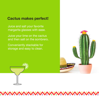 Pund'it Salt of The Border, Margarita Salt Rimmer and Manual Hand Juicer Set