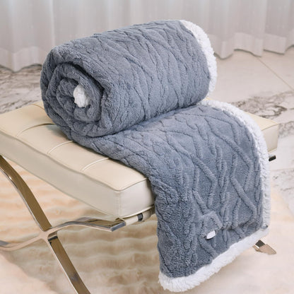 MERRYLIFE Heated Blanket Cozy Soft Electric Blanket with 4 Heating Levels&8 Hours Auto Off Overheat Protection Machine Washable UL&FCC Certification Use for Home Couch (Cheetah,50" 60")