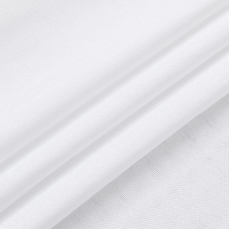 Hiasan Faux Linen Square Tablecloth - Wrinkle and Stain Resistant Washable Table Cloth for Kitchen Dining Room Holiday Table Cover for Party Dinner, White, 70 x 70 Inch