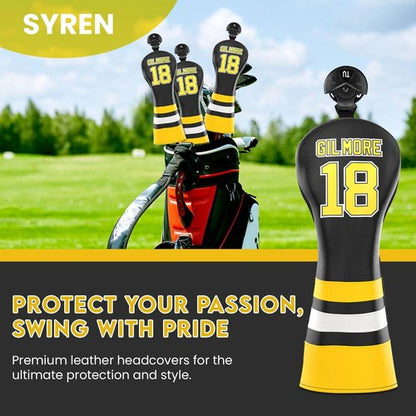 Gilmore Golf Head Cover - Premium Golf Club Protector - Headcover for Odyssey | Essential Golf Accessories for Men with Premium Club Protection | Funny Golf Accessories for Men (for-Hybrid)