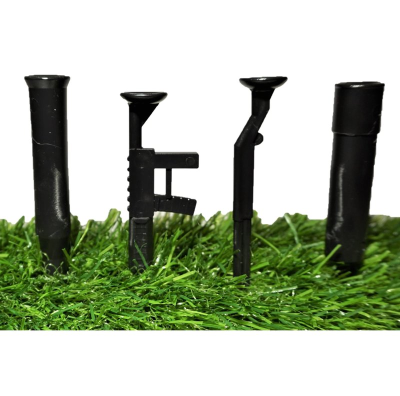 Smoot Industries Novelty Golf Tee Unique Gun Firearm Golf Tee Fathers Day Birthdays Bachelor Parties Funny Cool Accessories for Men, Black