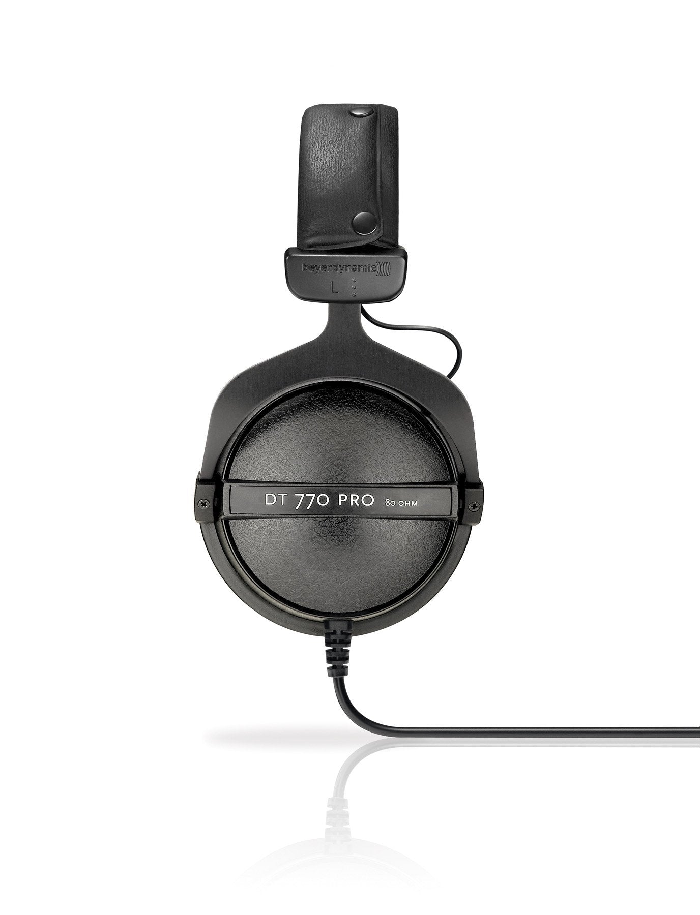 beyerdynamic DT 770 PRO 80 Ohm Over-Ear Studio Headphones in Gray. Enclosed Design, Wired for Professional Recording and Monitoring