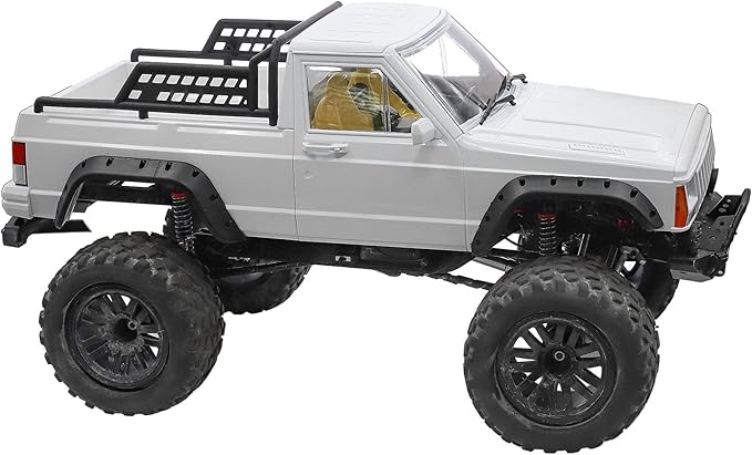 RC Car Hard Body Shell Kit313mm Wheelbase Cherokee Body Car Shell for 1/10 RC Crawler Axial SCX10 &amp SCX10 II 90046 90047 TRX4 Kit (WhitePickup)