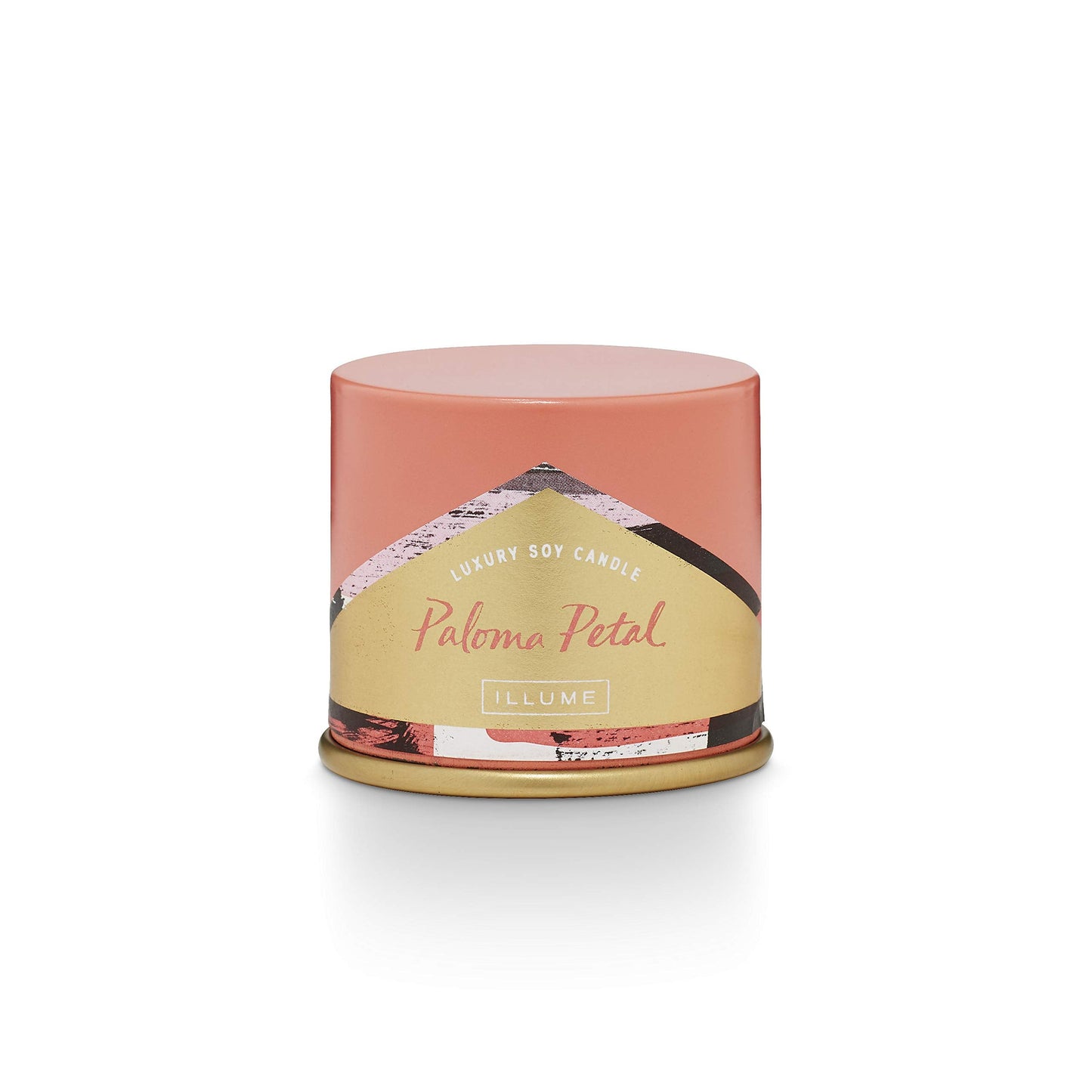 Illume Paloma Petal Soy Candle, Demi Vanity Tin, Pink, 3 oz.