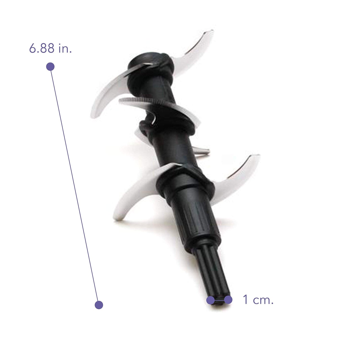Enbizio Replacement Parts for Ninja Master Prep Qb1004 (48 oz Pitcher 6 Blade)