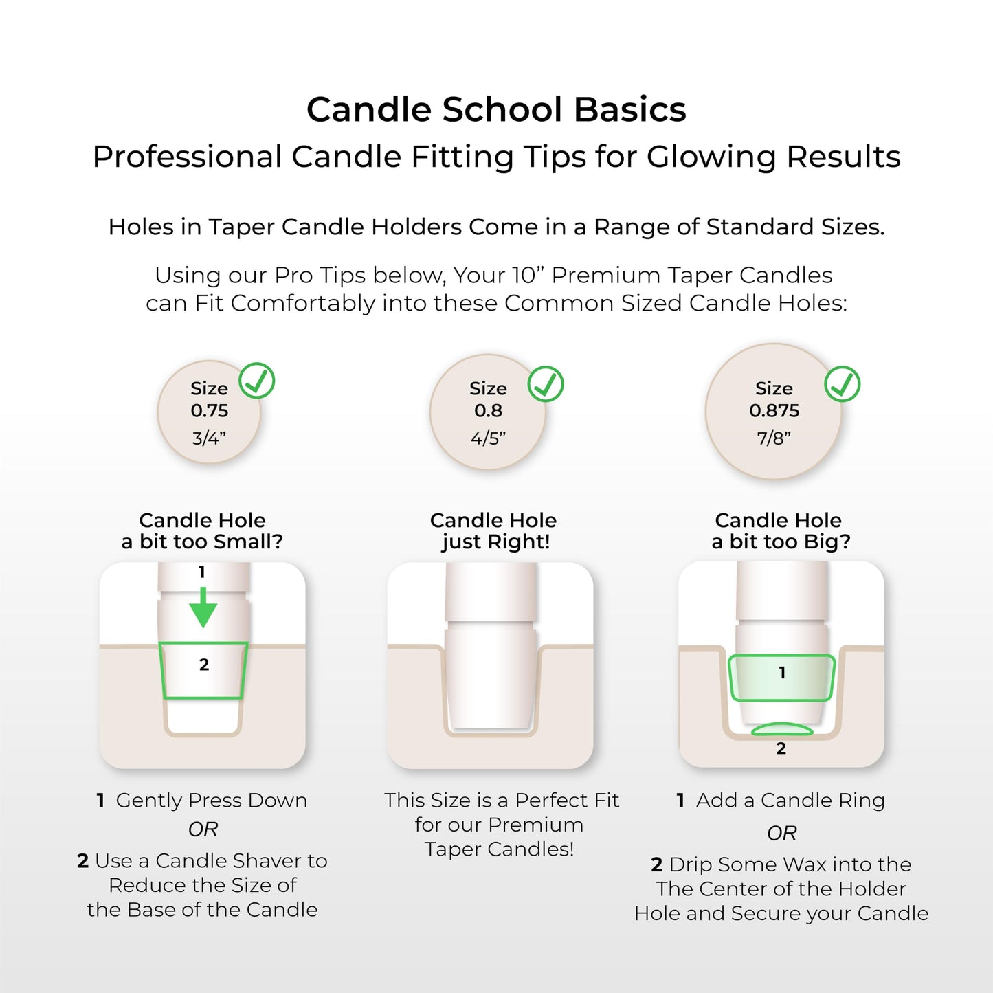 Jade Green Candles 10 Inch Tapers, 12 Pack - Unscented Dripless Dinner Candles, 7 Hour Burn Time, Premium Solid Wax Candlesticks for Weddings, Parties, Events & Home Decor.