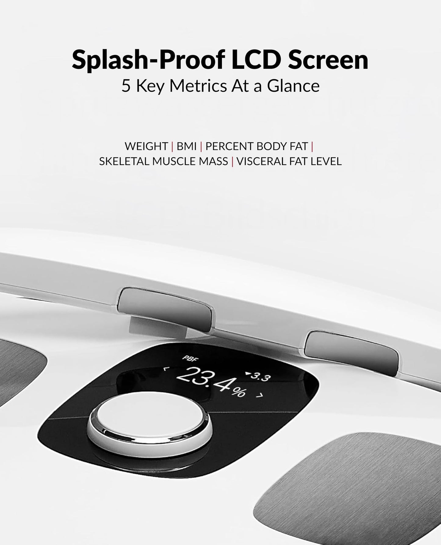 InBody Dial H30 Smart Scale Digital Weight and Body Fat - Fitness Tracker for Men and Women, Exercise Equipment, Body Fat Scale - Fitness Equipment Travel Scale