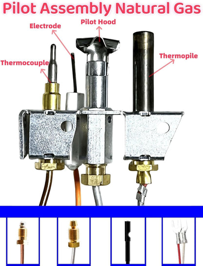 Natural Gas (NG) 446-510a Heat-n-glo Pilot Assembly