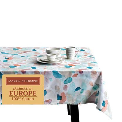 Maison d' Hermine Table Cloth Rectangle Table 100% Cotton 60 x 90 Inches Tablecloth Reusable Decorative for Dining Kitchen Room Farmhouse Home Gifts for Mothers Day Spring Summer - Summer Picnic