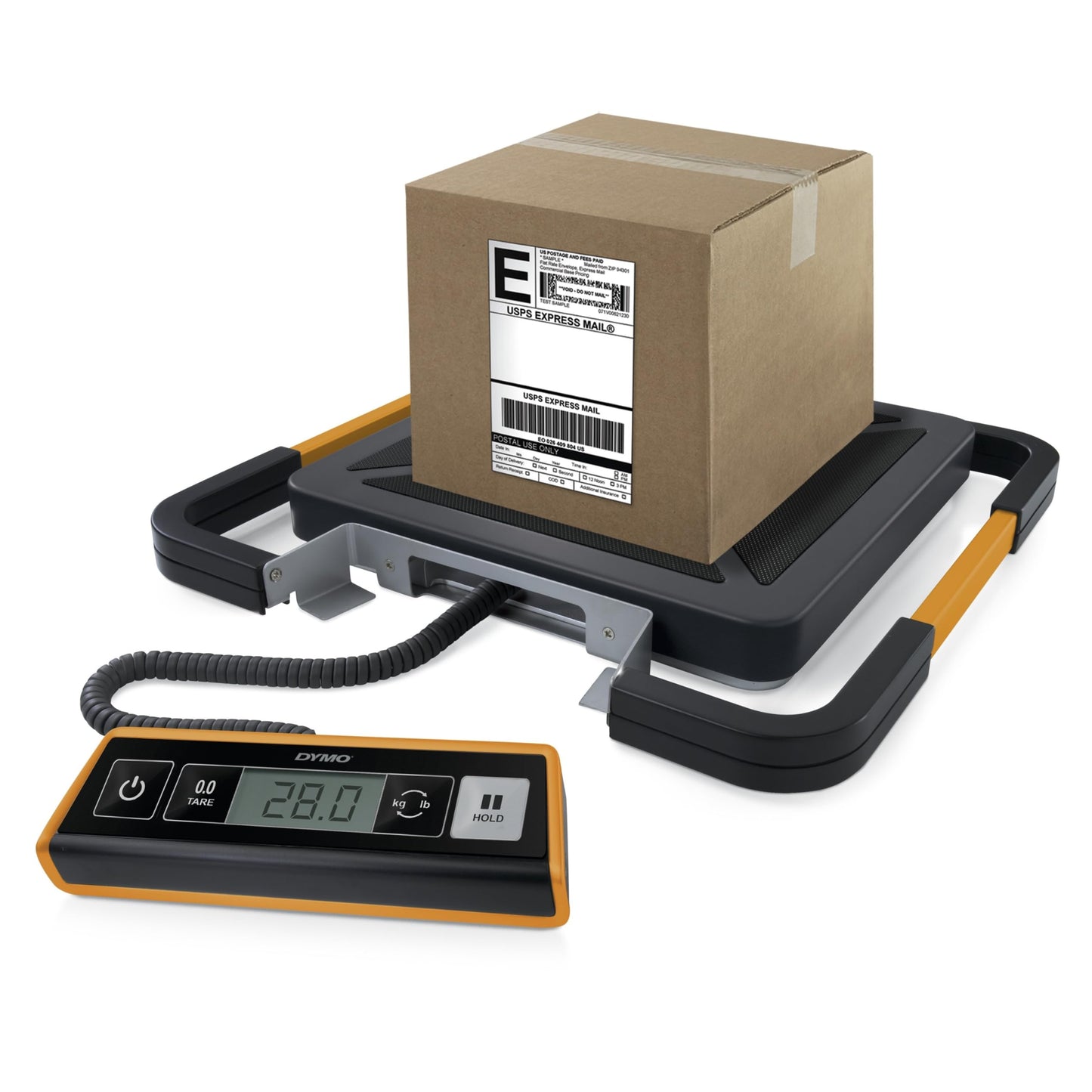 DYMO S400 Digital USB Shipping Scale, 400-Pound Capacity - Portable, Precise, Weigh Heavy and Bulky Packages