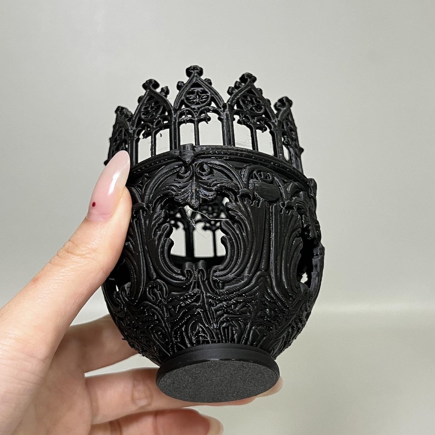 Pillar Candle Holders,Cathedral Desk Decor | Candlestick Holder | for Home Dinner Room Fireplace Mantel Farmhouse Wedding