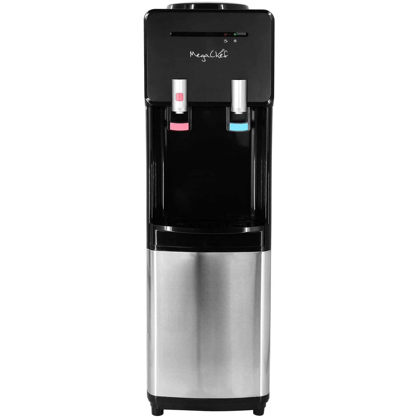 MegaChef Hot/Cold Water Dispenser (Stainless Steel, 5 Gallon)