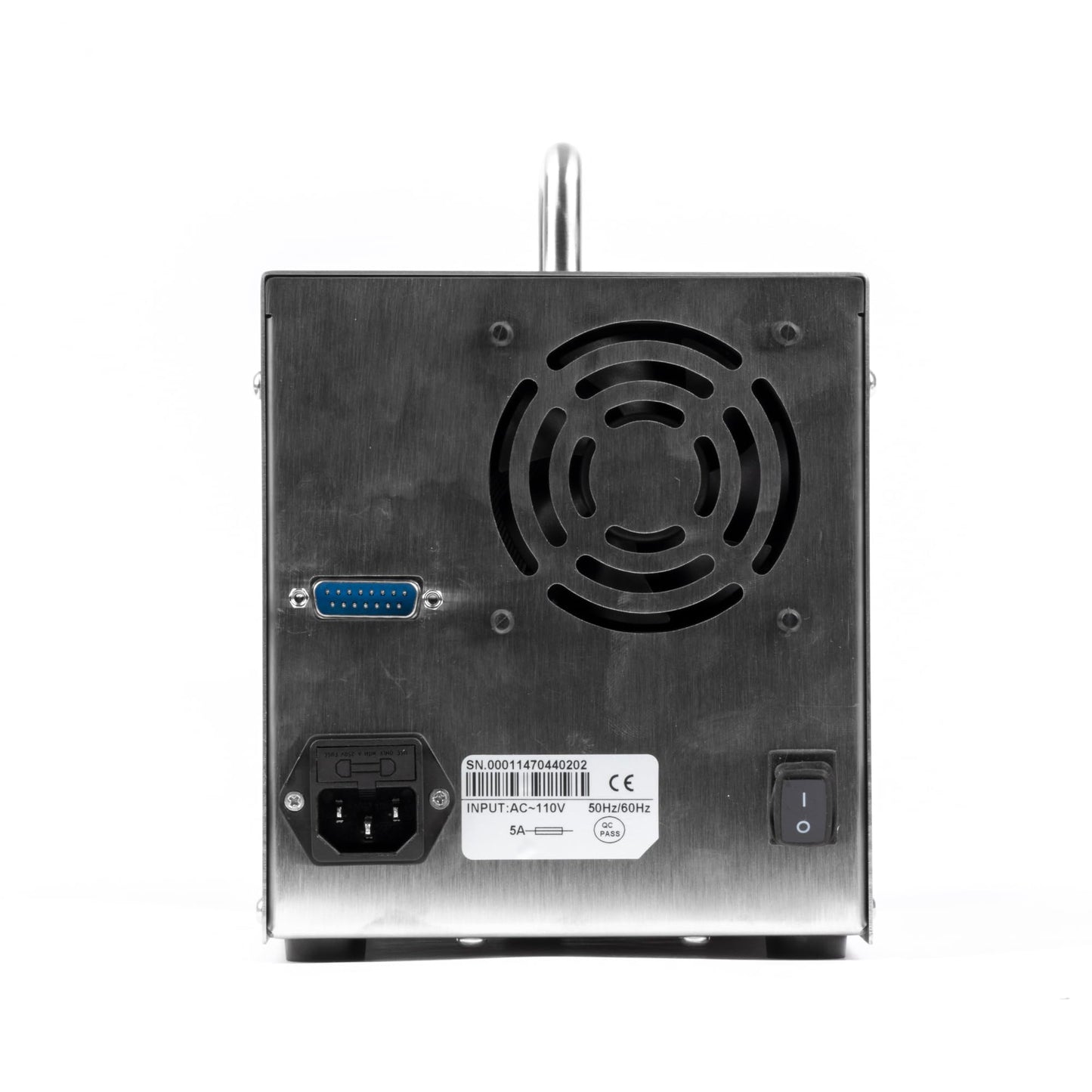 U.S. Solid Industrial Peristaltic Pump, 1-Channel 0.211-3600 mL/min, 0.1-600 RPM, RS232 Control, Servo Motor Dosing Pump with SS Housing, Includes 15# 24# 35# 36# Silicone Tubing & Connectors