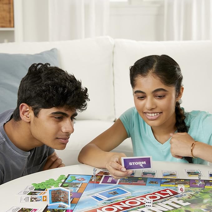 Monopoly: Fortnite Collector's Edition Board Game Inspired by Fortnite Video Game Board Game for Teens and Adults Ages 13 and Up