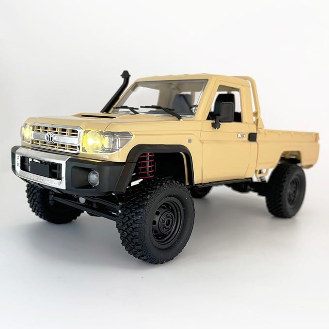 RC Rock Crawler 4x4 RC Truck Toyota LC79 1/12 Remote Control Truck MN82 RC Crawler Off Road Pickup 2.4G All Terrain 280 Motor Proportional Throttle Steering RTR Hobby Toy Adult