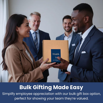 felinlova Employee Appreciation Gifts, Thank You Gifts for Men Coworkers, Gift Basket for Men, Thank You Basket for Team Mentor Friends Leaders Boss, Difference Maker Gift Box