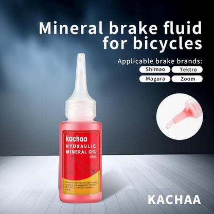 Brake Bleed Kit for Shimano, Tektro, TRP, Magura & Giant, Hydraulic Disc Brake Bleed Kit with 120ml Mineral Oil, Funnel, Syringes and Adapters for MTB Road Bike