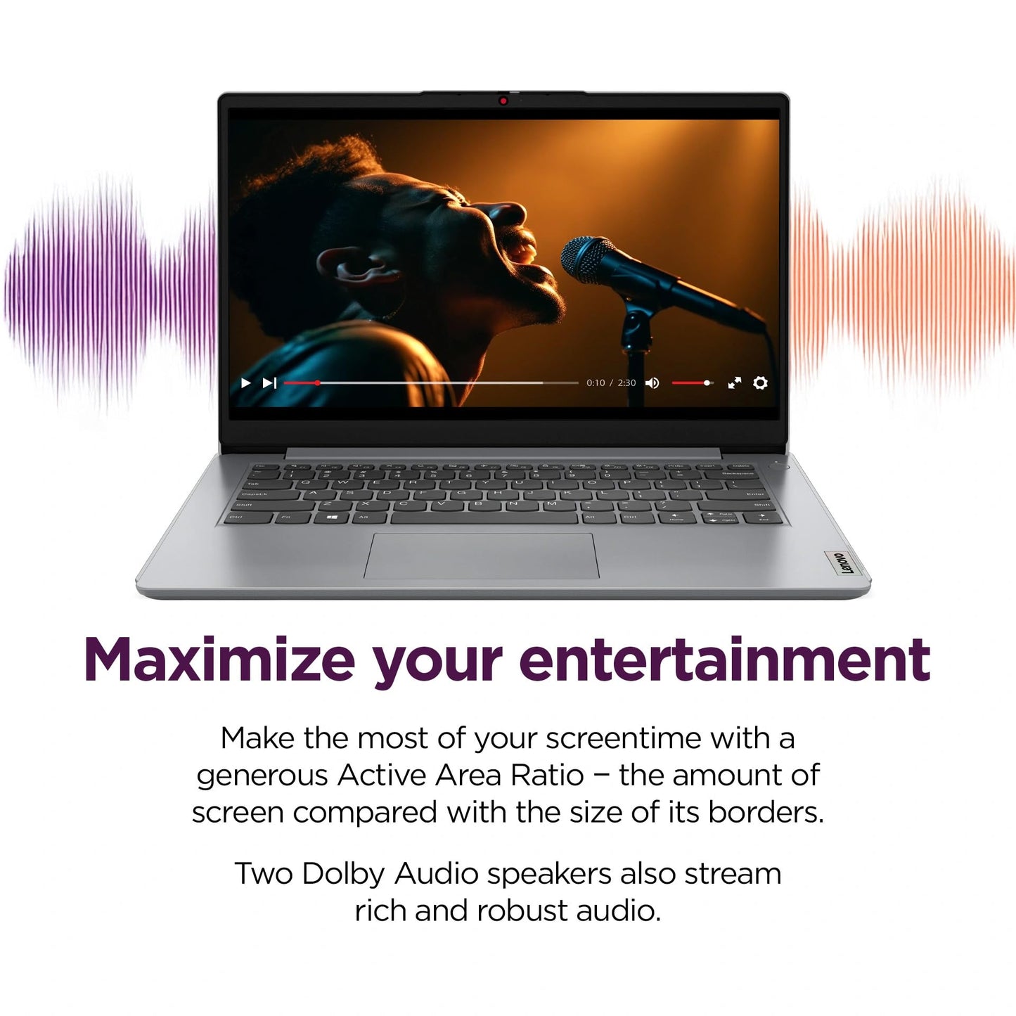Lenovo IdeaPad Laptop Business Student 2025, 14 Inch Display, Intel Dual Core Processor, 20TB RAM + 1.1GB Storage (500GB SSD +128GB eMMC +500GB Ext), 11HRs, HubxcelAccessory, Office 365 1 Yr, Win 11
