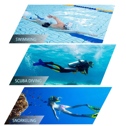 Snorkel mask Snorkeling Set for Adults and Youth, Diving mask and Full Dry Snorkel Swim Googles is Suitable for Snorkeling, Dive Scuba Diving, Swimming (Black)
