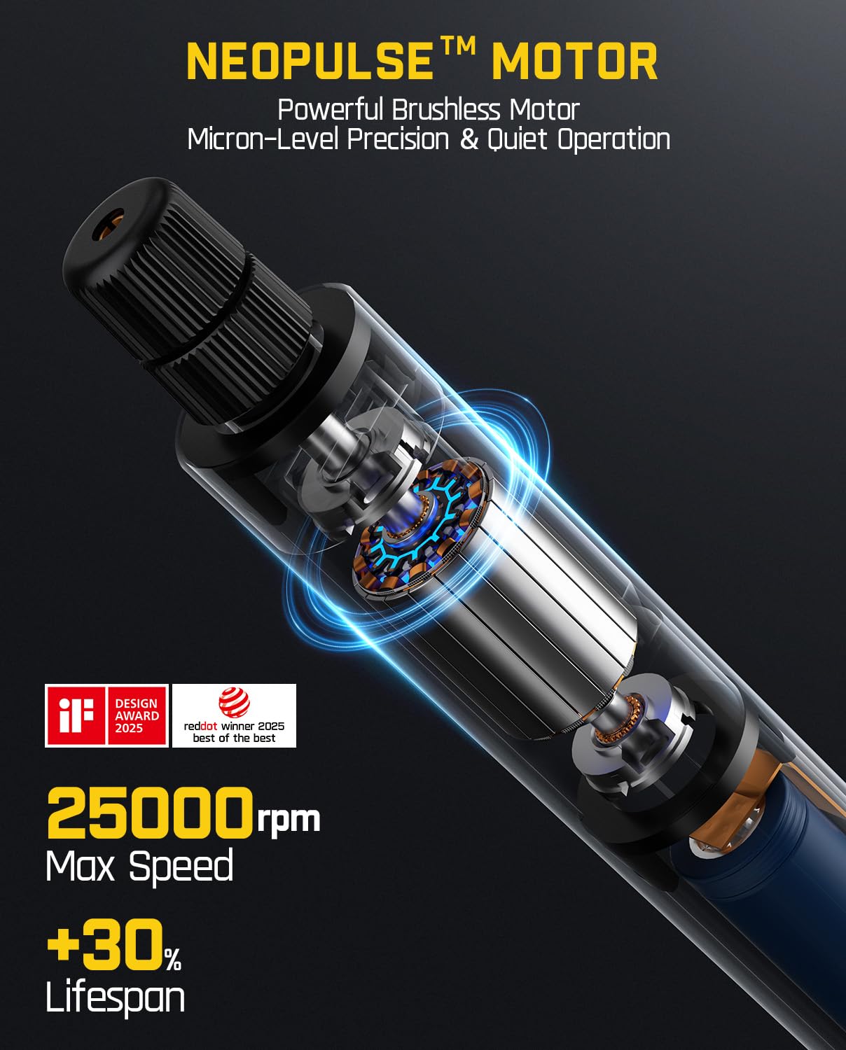 Fanttik F2 Master Mini Cordless Rotary Tool Kit & Fanttik R11 Pro Brushless Cordless Mini Reciprocating Saw