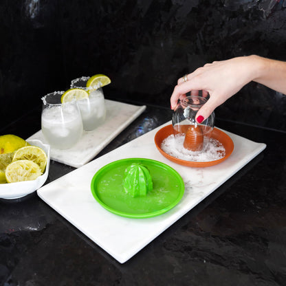 Pund'it Salt of The Border, Margarita Salt Rimmer and Manual Hand Juicer Set