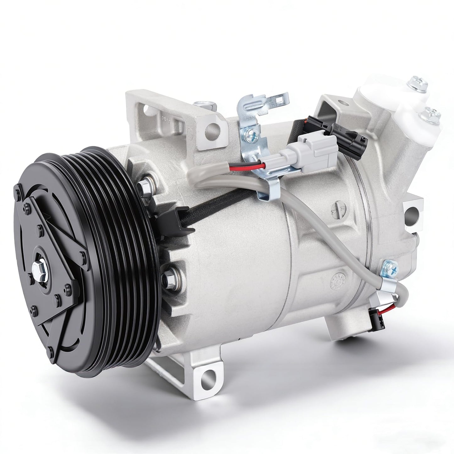 QKVBKAU 92600-3SH0A AC Compressor Compatible with Nissan Sentra L4 1.8L 2013-2019 Replacement # 92600-3SH1A 92600-3SH1B 92600-3SH1C Air conditioner Compressor with Pre-Filled Oil