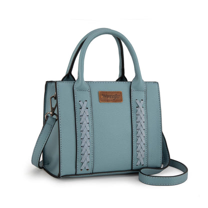 Wrangler Mini Tote Bag for Women Cute Small Satchel Purse Top-handle Handbag with Strap