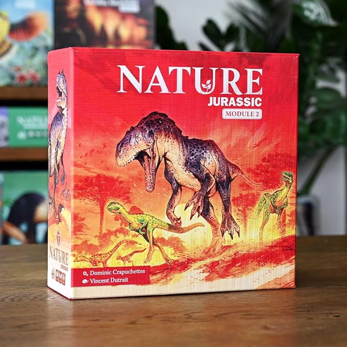 Northstar Game Studio Nature Board Game Expansion Module 2: Jurassic | Adapt Species in a Changing Environment | Strategy Game for Adults Teens Families and Solo | 1-4 Players Age 10+