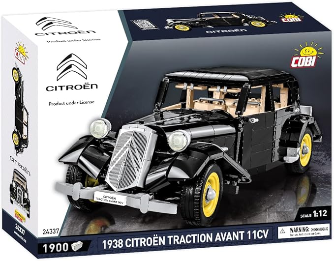 COBI 1938 Citroen Traction Avant Vehicle Building Set 1900 Pieces