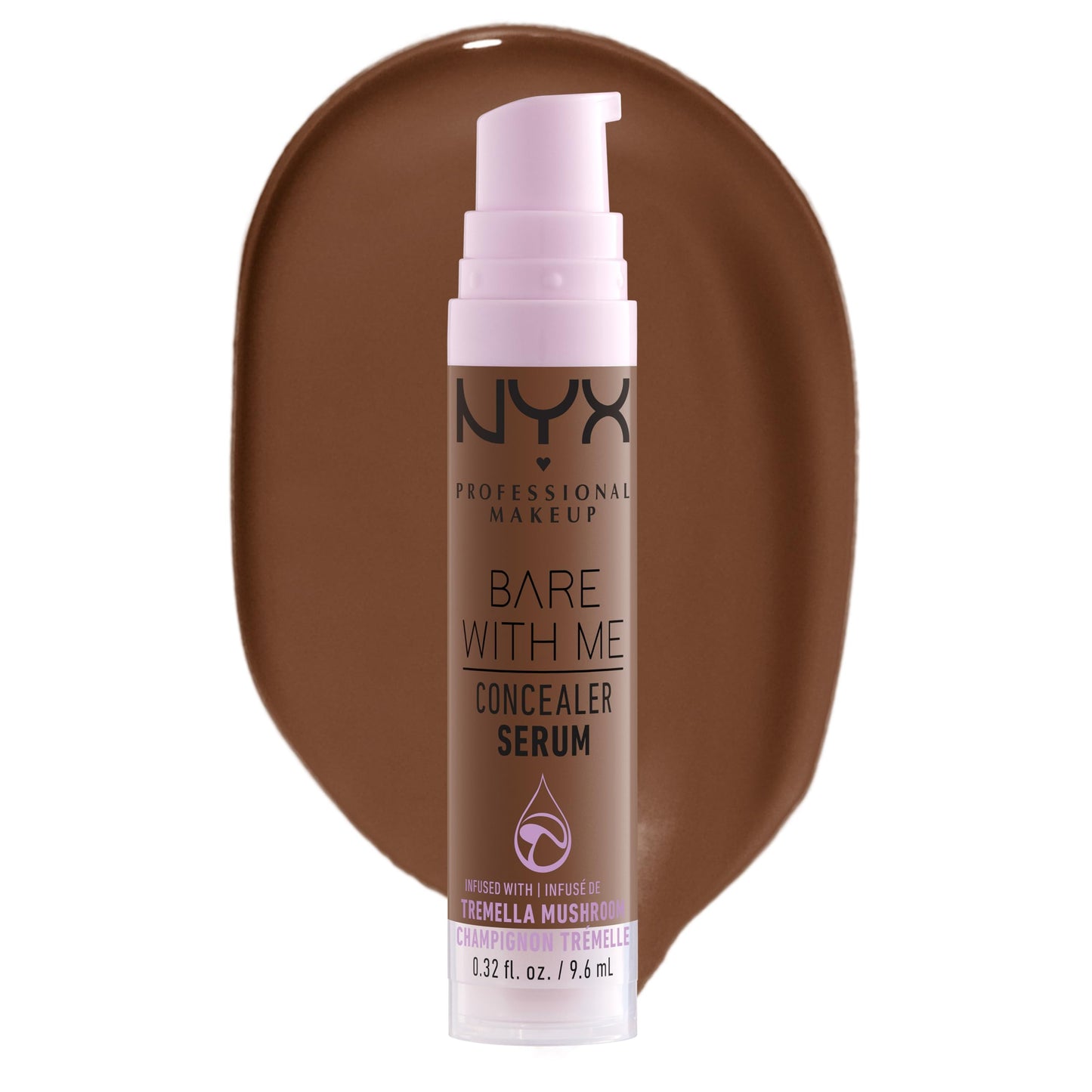 NYX PROFESSIONAL MAKEUP Bare With Me Concealer Serum, Concealer Makeup For Up To 24Hr Hydration - Beige