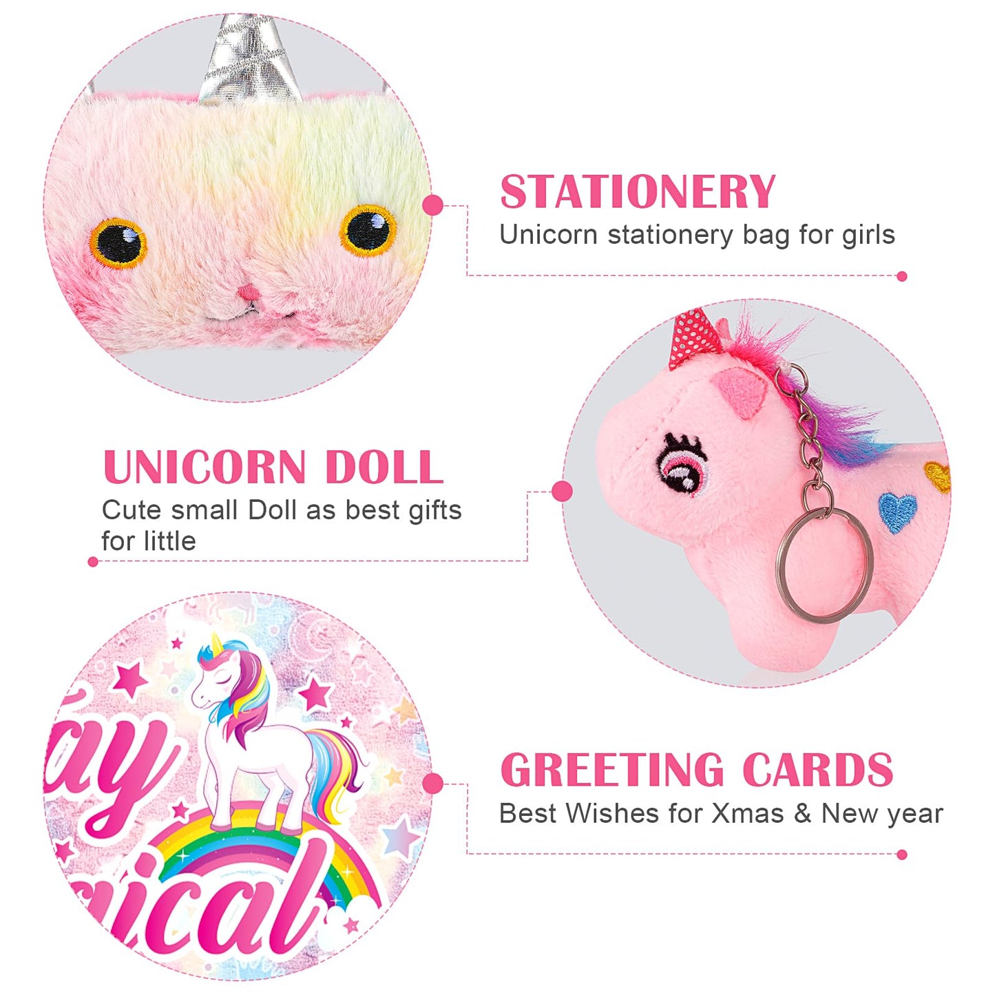 SRIZIAN Unicorn Gift Set for Girl Age 3,4,5,6,7,8,9,10,11,12, Birthday Gifts for Girls, Thanksgiving Day Gifts for Kids,Christmas Gfits Glow in Dark Unicorn Blanket Gift Set