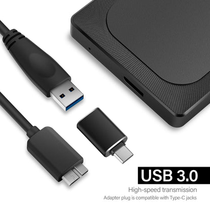 Aiolo Innovation 1TB External Hard Drive Ultra Slim Portable HDD-USB 3.0 USB-C for PC, Mac, Laptop, PS4, Xbox one,Xbox 360