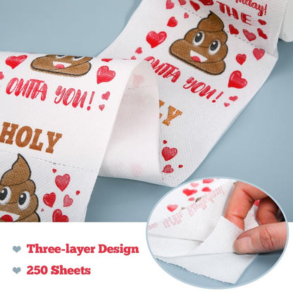 50th Birthday Gifts for Women, Men, Her, Him - Happy Prank Toilet Paper - 50th Birthday Decorations, Party Supplies Favors - 50 Years Old Funny Gag Gift Ideas, Novelty Bday Present for Friends, Family