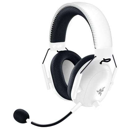 Razer BlackShark V2 Pro Wireless Gaming Headset: Super Wideband Mic - Pro Tuned FPS Profiles - 50mm Drivers - Plush Noise Isolating Earcups - 70 Hr Battery - Bluetooth - for PC, PS5, Switch 2 - White