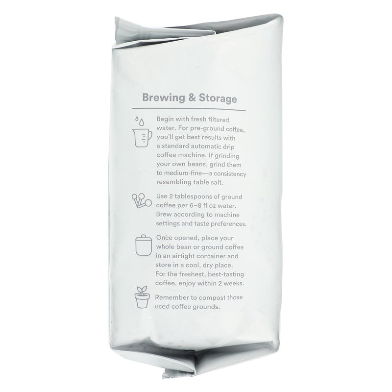 365 by Whole Foods Market, Buzz Free Decaf Ground Coffee, Medium Roast, 24 Ounce