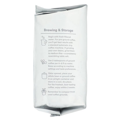 365 by Whole Foods Market, Buzz Free Decaf Ground Coffee, Medium Roast, 24 Ounce