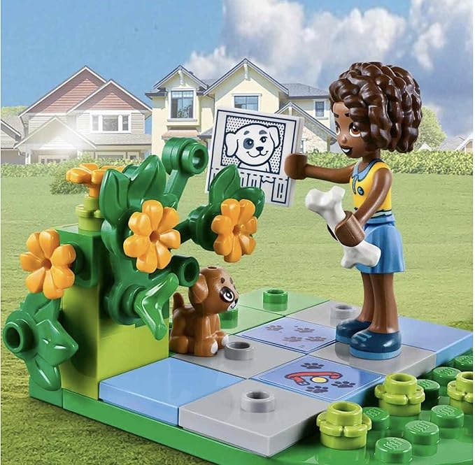 LEGO Friends 41738 Dog Rescue Bike Toy Blocks Present Rescue Animal Girls Ages 6 and Up
