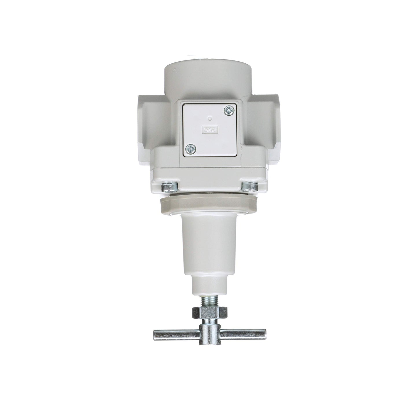 PneumaticPlus SAR400T-N04BG Compressed Air Regulator 1/2" NPT, T-Handle, Gauge & Bracket