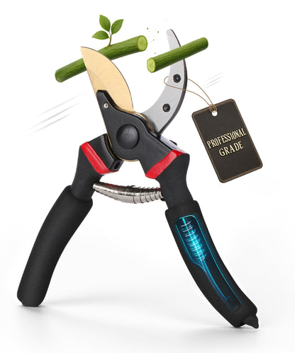 Mr. Pen- Pruning Shears, Garden Shears, 8" Professional, Titanium Blade, Garden Scissors, Gardening Shears