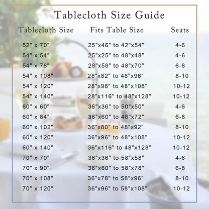 sancua 100% Waterproof Rectangle PVC Tablecloth - 70 x 70 Inch - Oil Proof Spill Proof Vinyl Table Cloth, Wipe Clean Table Cover for Dining Tables, Buffet Parties and Camping, Beige