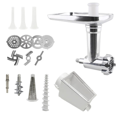Replacement 3in1 Fruit & Vegetable Strainer Attachment Set - Includes Food Grinder Attachment and KN12AP Citrus Juicer Attachment Pack Juicer Attachment,Compatible with All KitchenAid Stand Mixers
