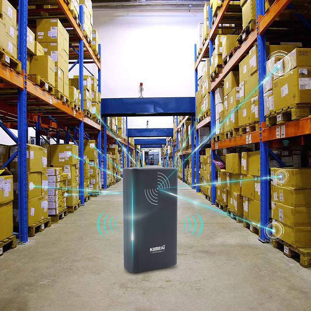 Kumeai Bluetooth UHF RFID Reader Writer, Free iOS, Android App and SDK, Run on Various OS. (10000 mAh)