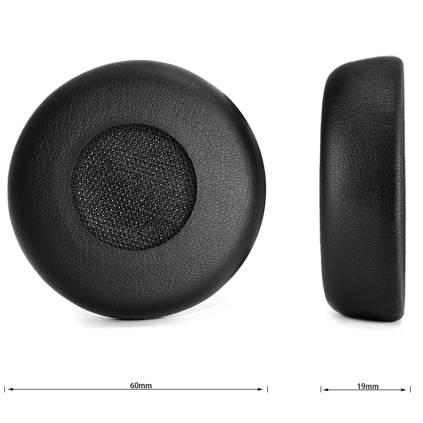 Evolve 65 Ear Pads Replacement Earpads Cover Cushions Compatible with Jabra Evolve 65UC / 65MS / 40UC / 40MS / 30US / 30II / 20SE / 20UC / 20MS Headset, All-Day Comfort Design