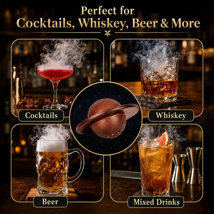 Grovind Whiskey Smoker Kit,Cocktail Smoker Kit with Torch,Bourbon smoker kit,Old Fashioned Smoker kit,Drink Smoker Infuser Kit with Wood Chips,Birthday Whiskey Bourbon Gifts for Men,Dad,Husband