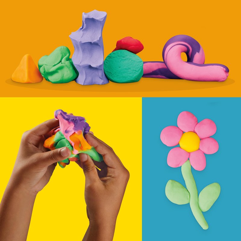Play Doh Bulk Handout 42-Pack of 1-Ounce Modeling Compound Cans, Back to School Gifts, Prizes, & Party Favors, Kids Arts & Crafts, Preschool Toys, Ages 2+ (Amazon Exclusive)