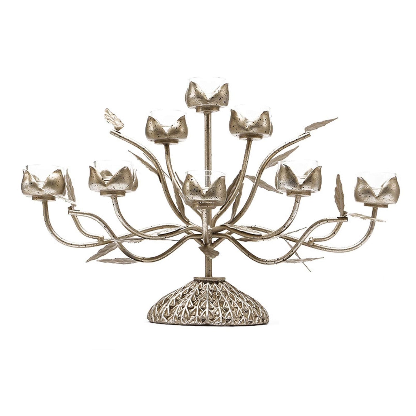 XILIN-1987 Candle Holderss European Style Wrought Iron Candle Holder Romantic Candle Light Dinner Candlestick for Home Decoration Votive Activity Candle Stand Wedding Gift Idea Decorative Candlestick