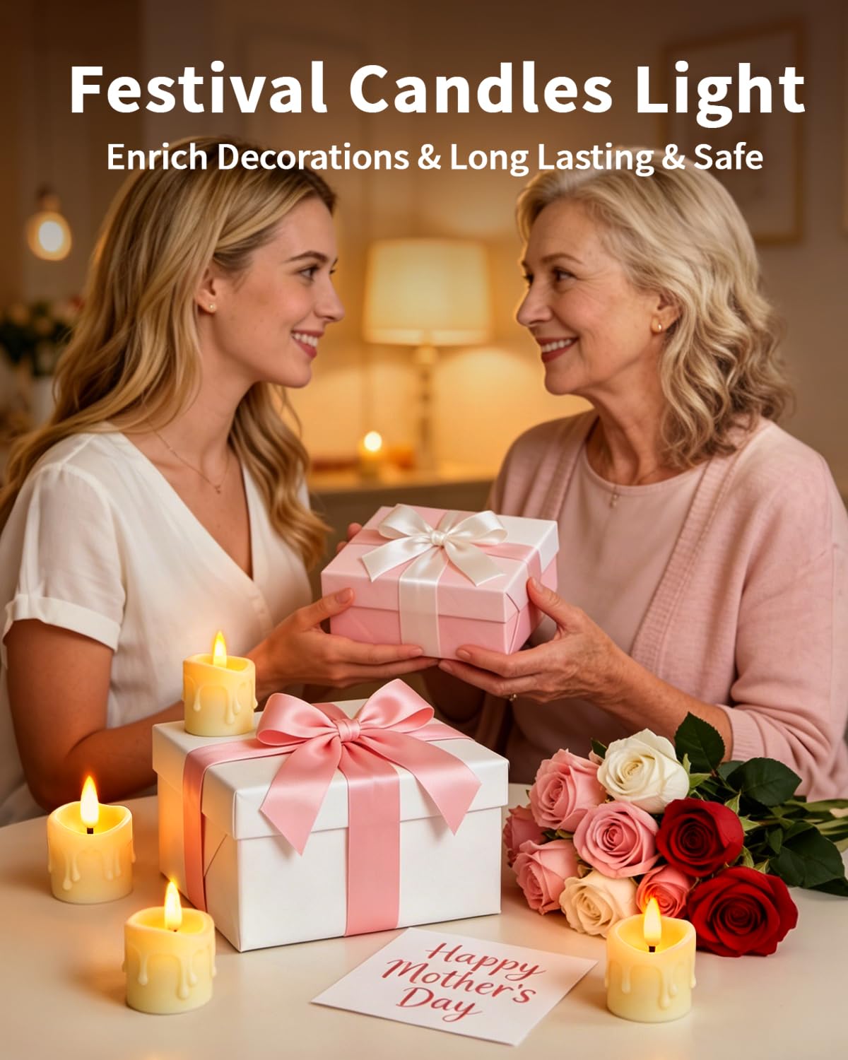 CAQUIRU Rechargeable Flameless Candles with Remote Timer, 1.5"x2" LED Tea Lights Candles Battery Operated, Electric Fake Flickering Votive Candles for Home Table Aniversary Wedding Decor (6 Pack)